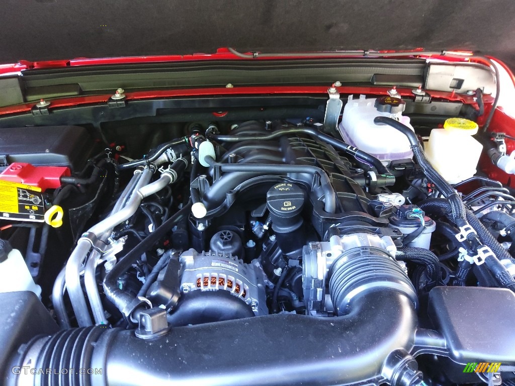 2022 Jeep Gladiator Willys 4x4 3.6 Liter DOHC 24-Valve VVT V6 Engine Photo #144213066