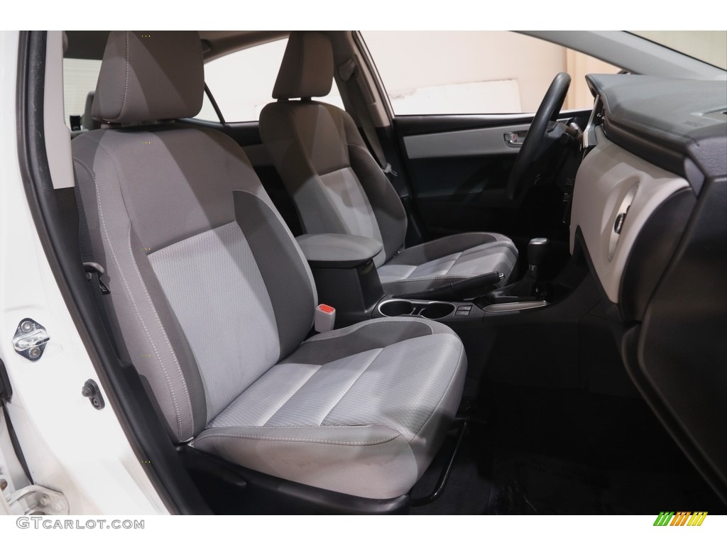 Ash Gray Interior 2017 Toyota Corolla LE Eco Photo #144213504