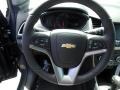 Jet Black/Light Ash Gray Steering Wheel Photo for 2022 Chevrolet Trax #144213579