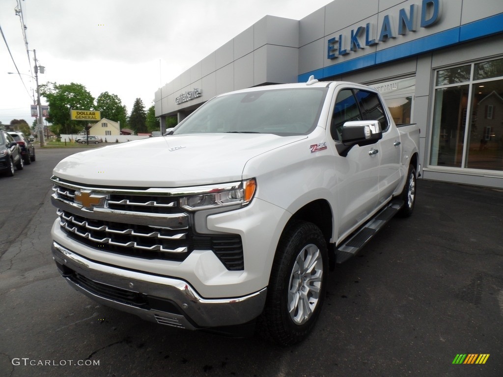 2022 Silverado 1500 LTZ Crew Cab 4x4 - Iridescent Pearl Tricoat / Jet Black photo #2