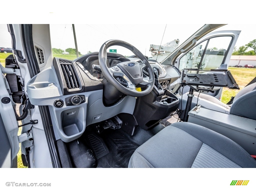 Pewter Interior 2018 Ford Transit Van 250 LR Regular Photo #144214539