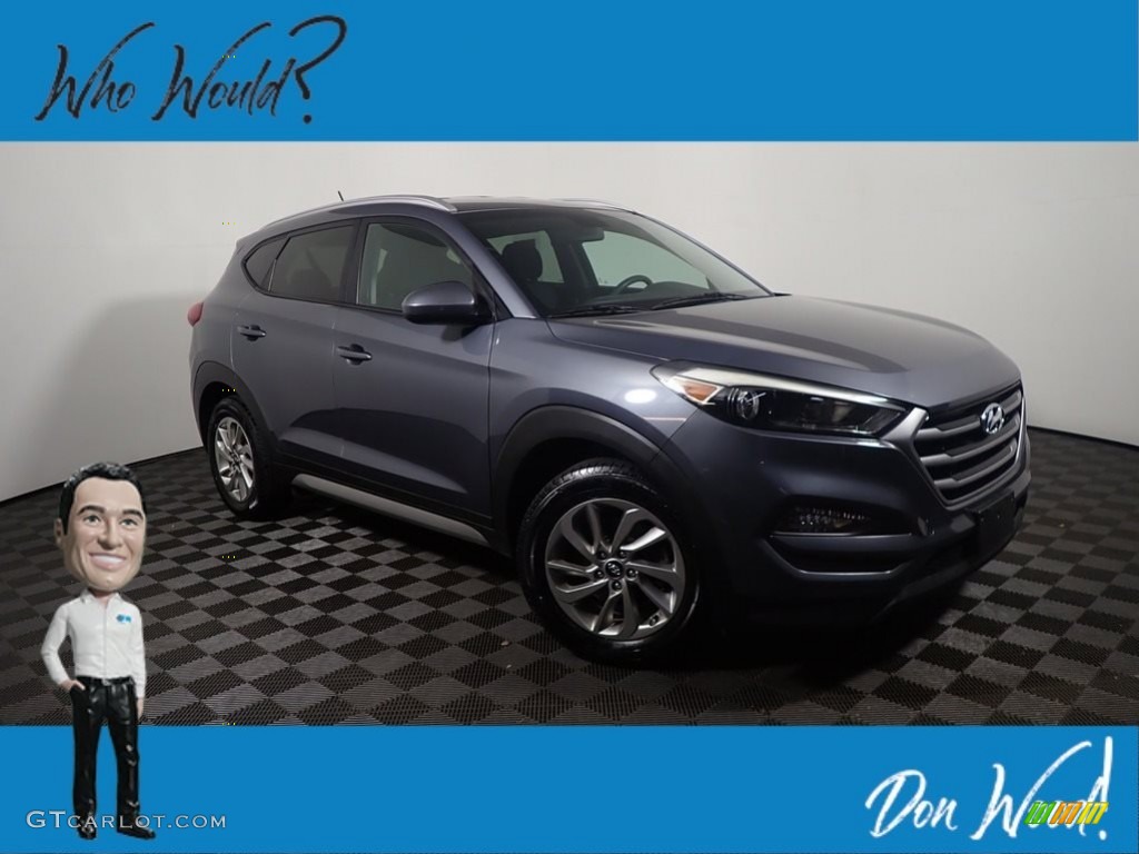 2017 Tucson SE AWD - Coliseum Gray / Black photo #1