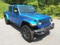 Hydro Blue Pearl 2022 Jeep Gladiator Rubicon 4x4 Exterior