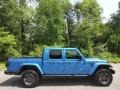 Hydro Blue Pearl 2022 Jeep Gladiator Rubicon 4x4 Exterior