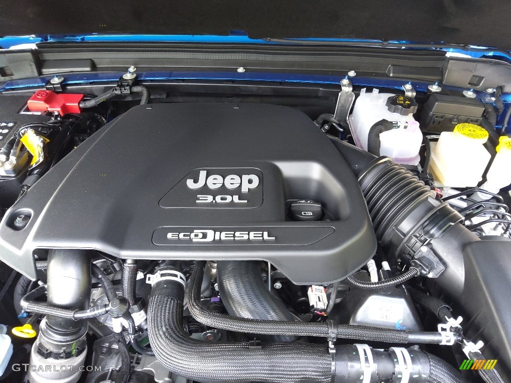 2022 Jeep Gladiator Rubicon 4x4 3.0 Liter DOHC 24-Valve VVT Turbo-Diesel V6 Engine Photo #144215832