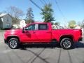 Red Hot 2022 Chevrolet Silverado 2500HD Custom Crew Cab 4x4 Exterior