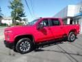 Red Hot 2022 Chevrolet Silverado 2500HD Custom Crew Cab 4x4 Exterior