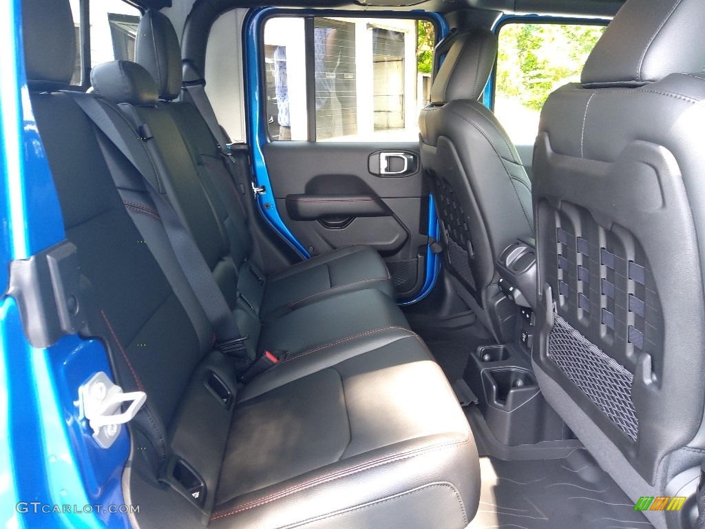Black Interior 2022 Jeep Gladiator Rubicon 4x4 Photo #144215991