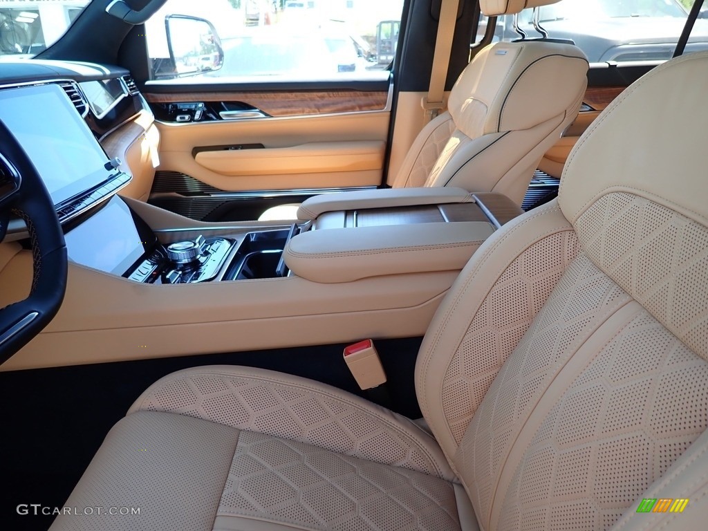 2022 Grand Wagoneer Series III 4x4 - Luxury White Pearl / Tupelo/Black photo #11