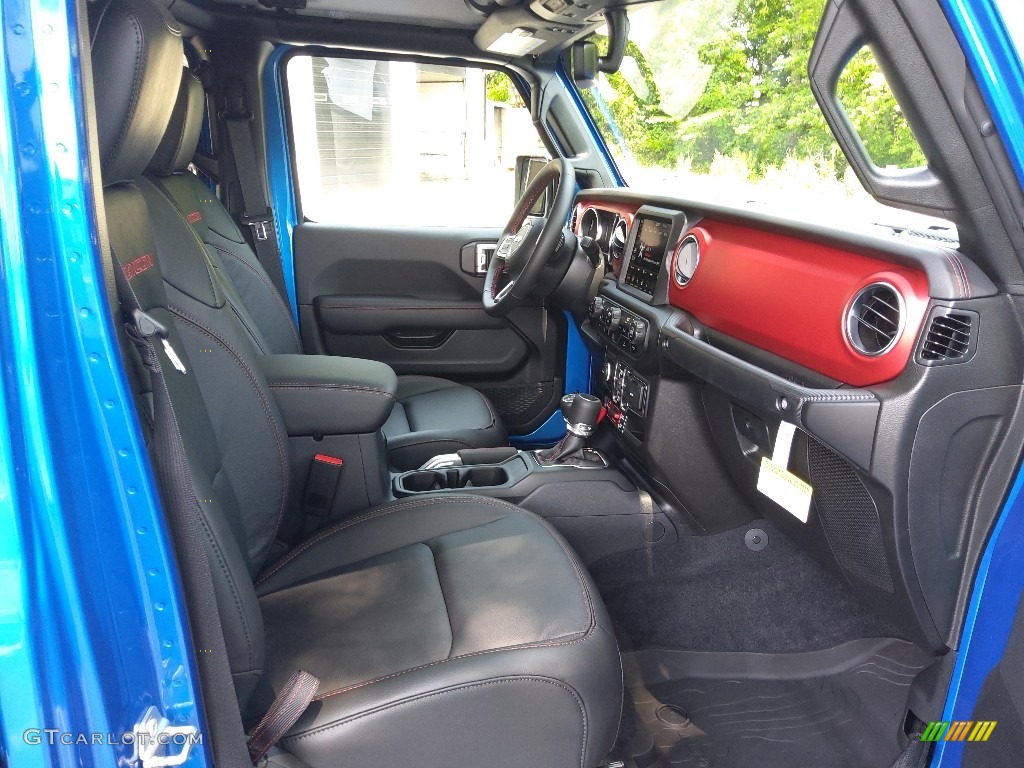 2022 Jeep Gladiator Rubicon 4x4 Front Seat Photo #144216021