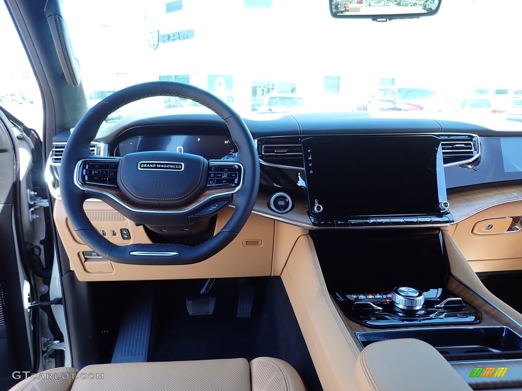 2022 Grand Wagoneer Series III 4x4 - Luxury White Pearl / Tupelo/Black photo #13