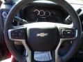 Jet Black Steering Wheel Photo for 2022 Chevrolet Silverado 2500HD #144216273