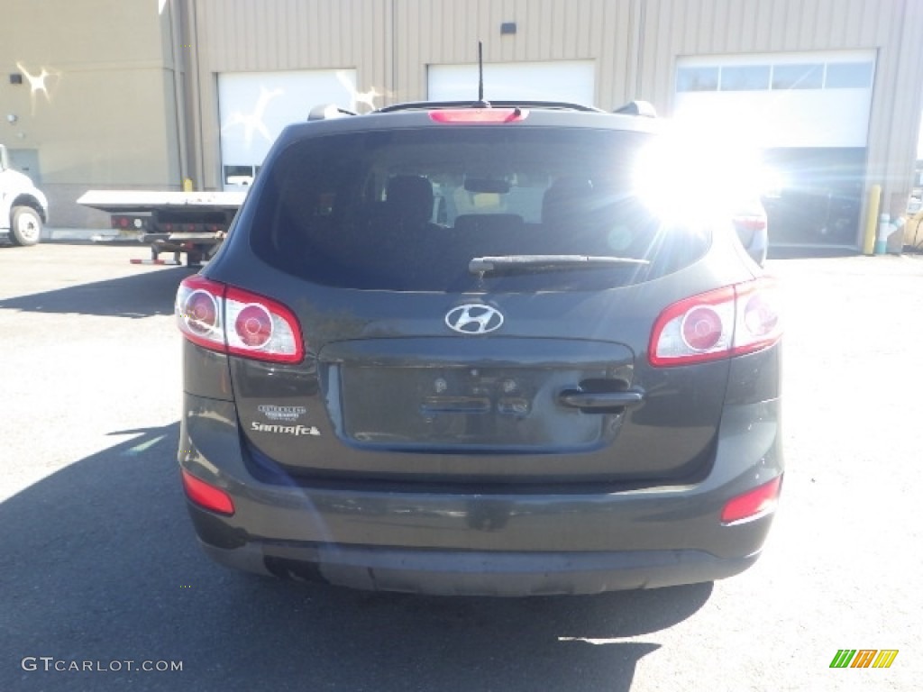 2012 Santa Fe GLS - Black Forest Green / Gray photo #5
