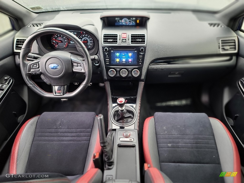 Black Ultrasuede/Carbon Black Interior 2019 Subaru WRX STI Photo #144217281