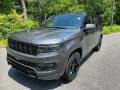 Baltic Gray Metallic 2022 Jeep Grand Wagoneer Obsidian 4x4 Exterior