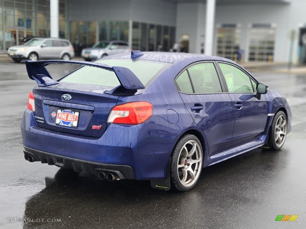 2019 WRX STI - Lapis Blue Pearl / Black Ultrasuede/Carbon Black photo #14