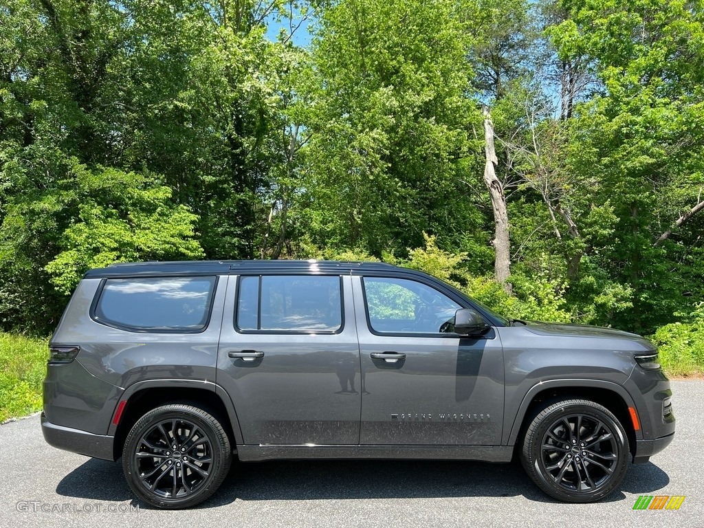 Baltic Gray Metallic 2022 Jeep Grand Wagoneer Obsidian 4x4 Exterior Photo #144217419