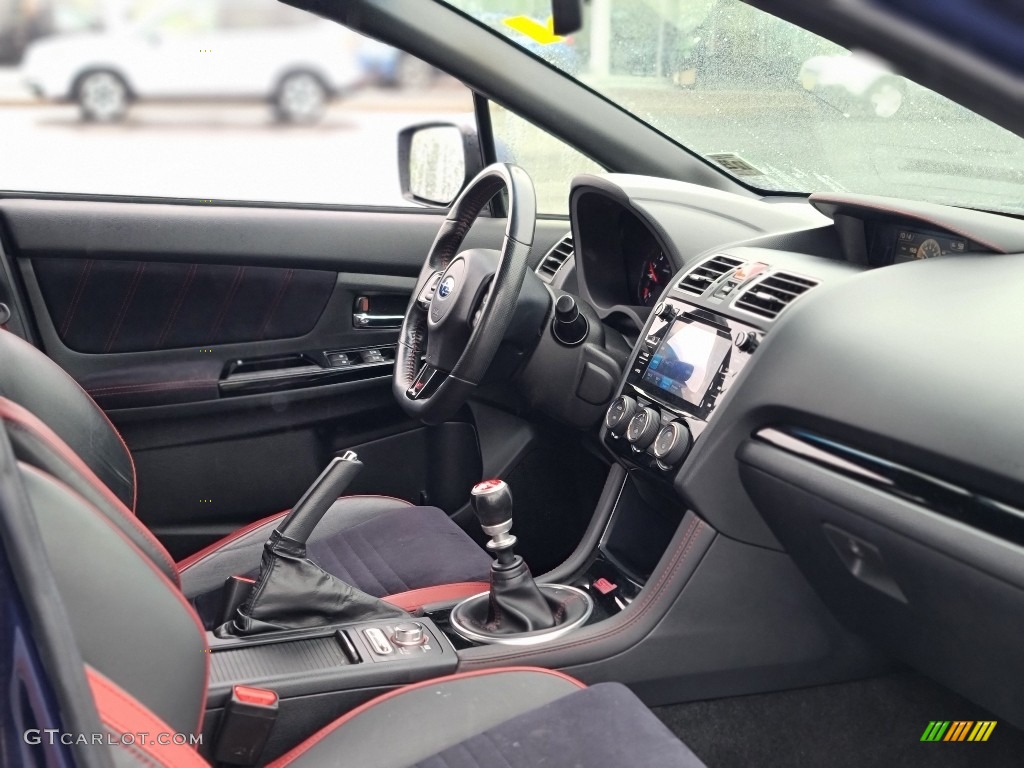 2019 Subaru WRX STI Black Ultrasuede/Carbon Black Dashboard Photo #144217542