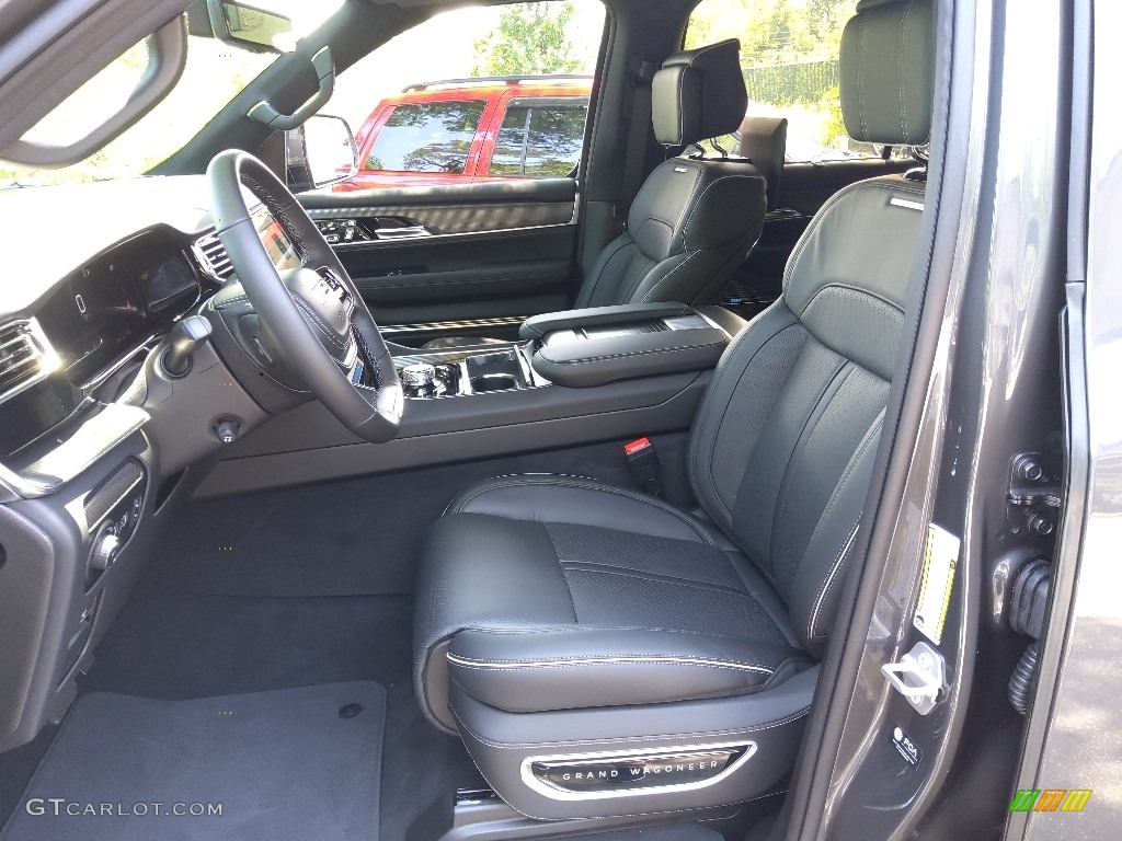 Global Black Interior 2022 Jeep Grand Wagoneer Obsidian 4x4 Photo #144217641