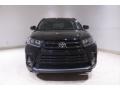 2019 Midnight Black Metallic Toyota Highlander SE AWD  photo #2