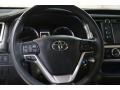 2019 Midnight Black Metallic Toyota Highlander SE AWD  photo #7