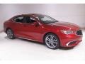 Performance Red Pearl 2020 Acura TLX V6 Technology Sedan Exterior