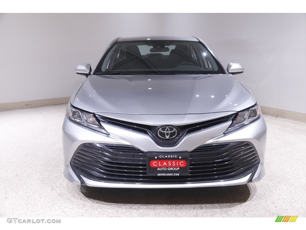 2019 Camry LE - Celestial Silver Metallic / Black photo #2