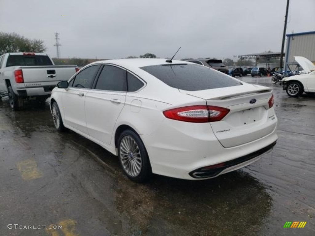 2013 Fusion Titanium - Oxford White / Charcoal Black photo #2