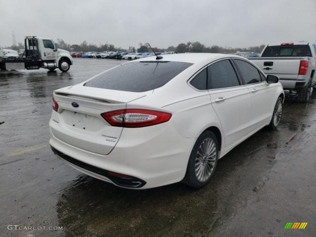 2013 Fusion Titanium - Oxford White / Charcoal Black photo #3