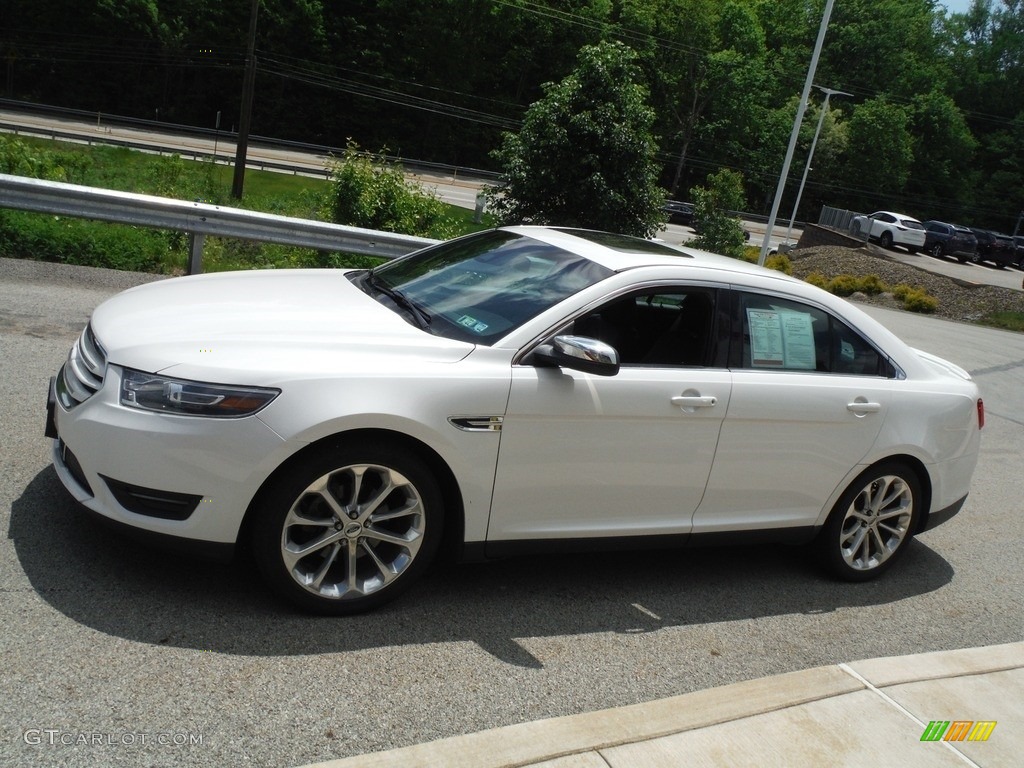 White Platinum 2016 Ford Taurus Limited AWD Exterior Photo #144220389