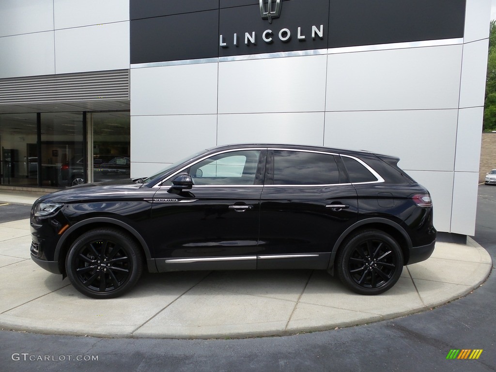 Infinite Black 2020 Lincoln Nautilus Reserve AWD Exterior Photo #144220533