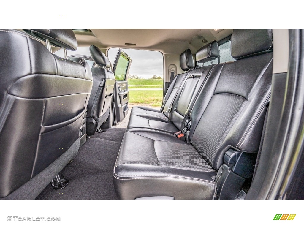 2017 Ram 3500 Laramie Mega Cab 4x4 Rear Seat Photos