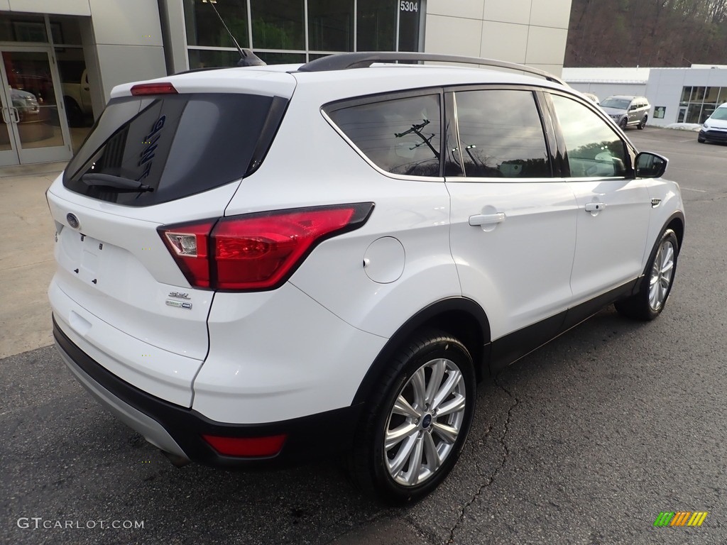 2019 Escape SEL 4WD - Oxford White / Chromite Gray/Charcoal Black photo #2