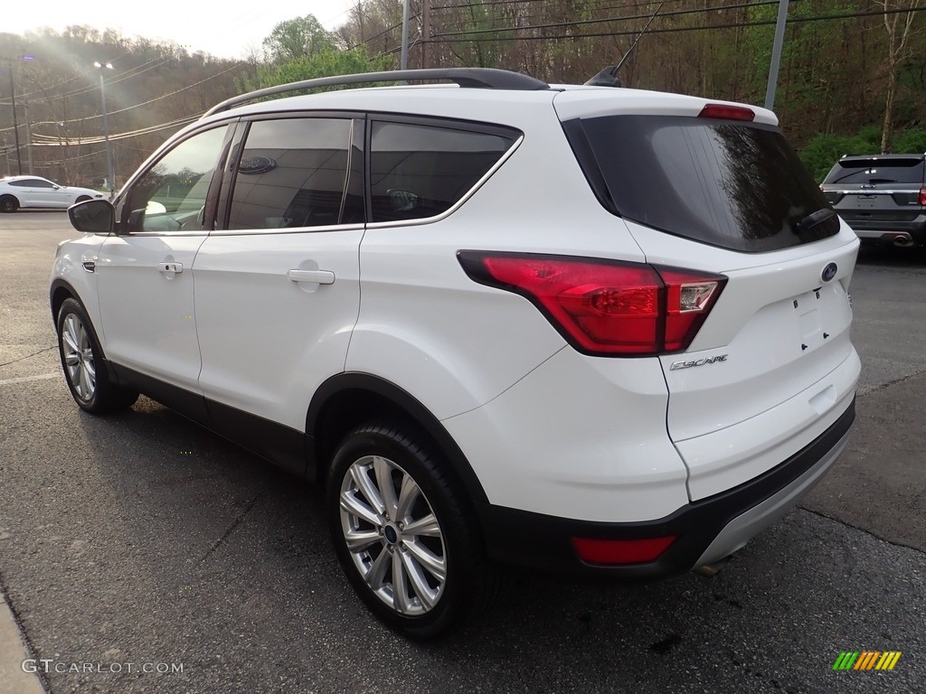 2019 Escape SEL 4WD - Oxford White / Chromite Gray/Charcoal Black photo #5