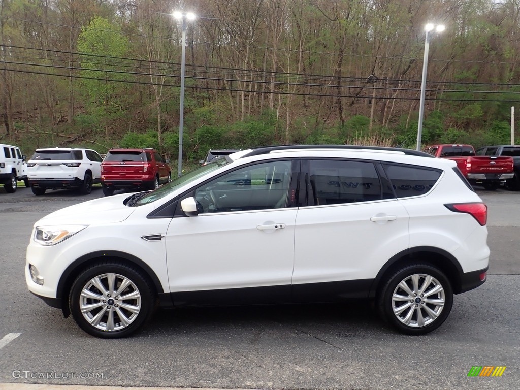 2019 Escape SEL 4WD - Oxford White / Chromite Gray/Charcoal Black photo #6