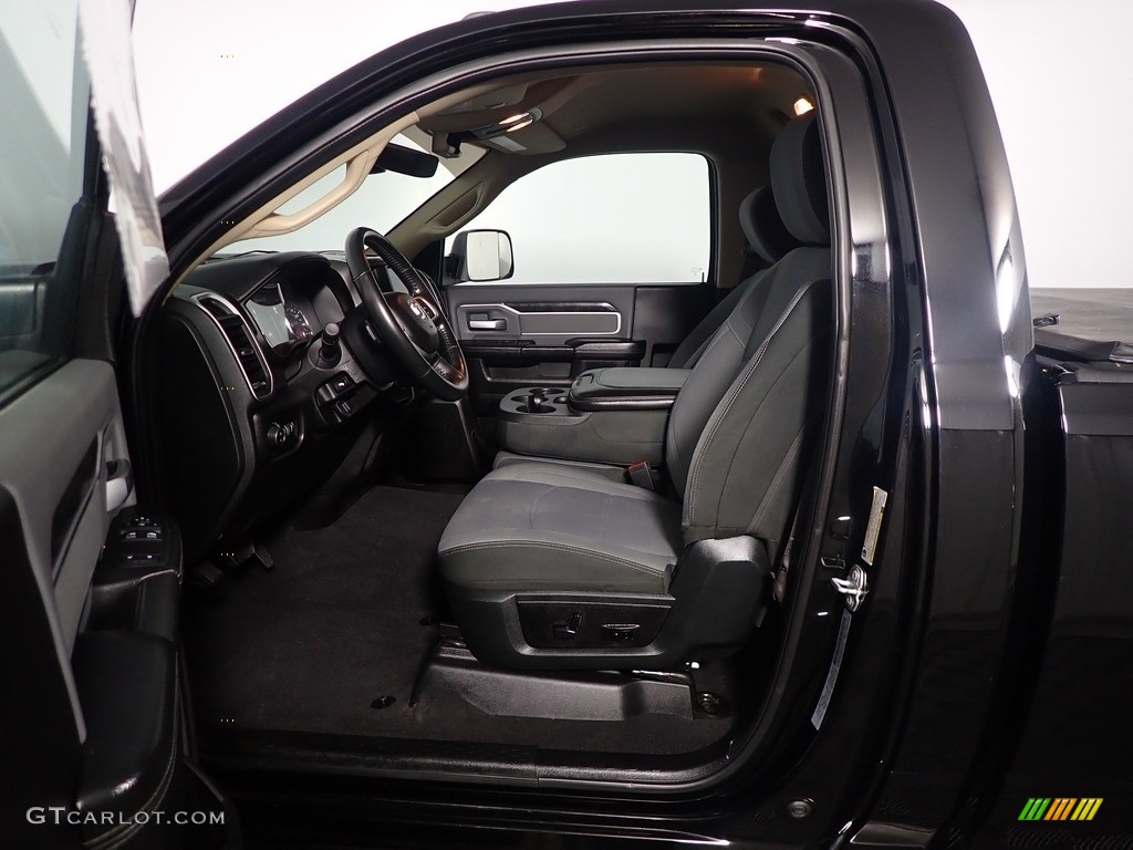 Black/Diesel Gray Interior 2019 Ram 2500 Bighorn Regular Cab 4x4 Photo #144221799