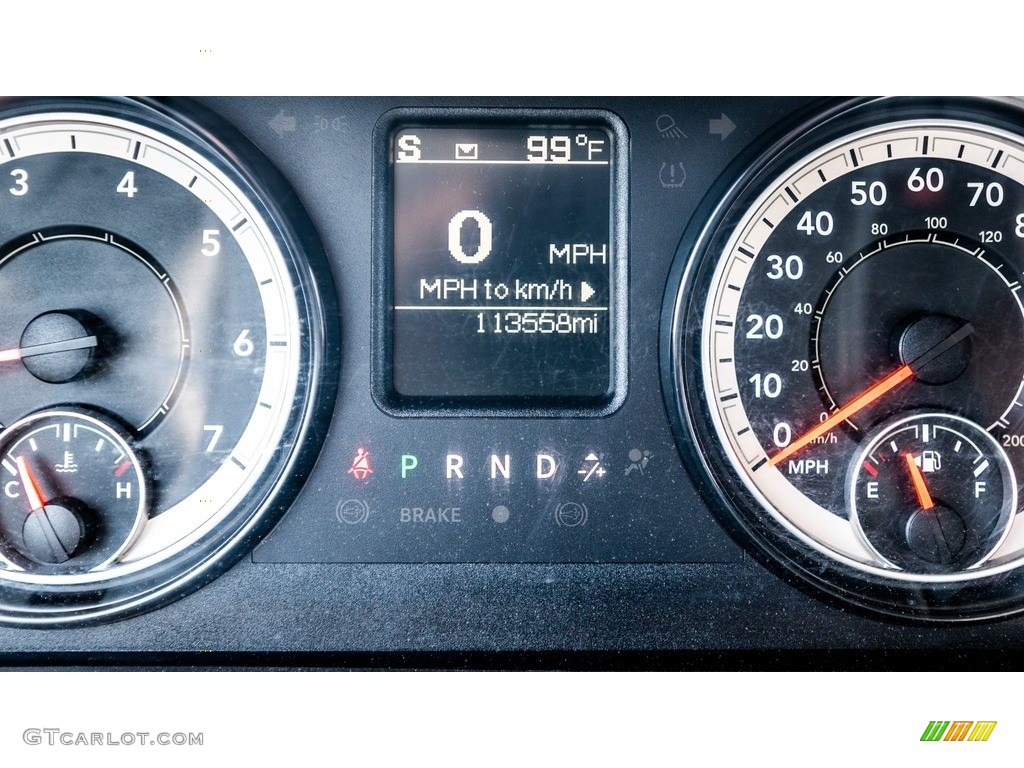 2017 Ram 2500 Tradesman Regular Cab 4x4 Gauges Photo #144221901