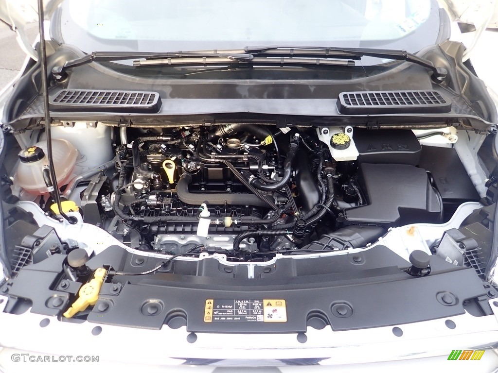 2019 Escape SEL 4WD - Oxford White / Chromite Gray/Charcoal Black photo #30