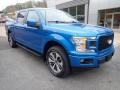 Velocity Blue 2019 Ford F150 XL SuperCrew 4x4 Exterior