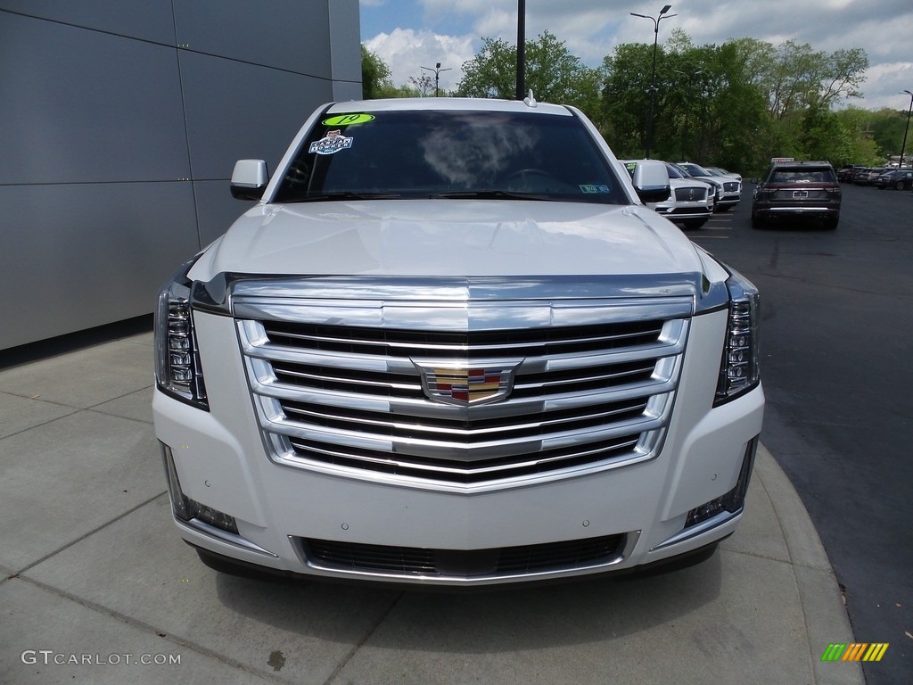 2019 Escalade ESV Platinum 4WD - Crystal White Tricoat / Jet Black photo #9