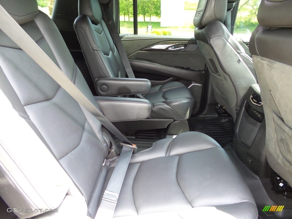 Jet Black Interior 2019 Cadillac Escalade ESV Platinum 4WD Photo #144222975