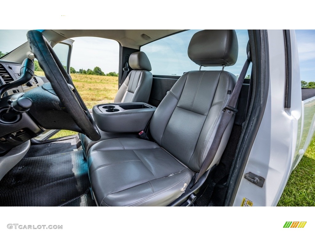 Dark Titanium Interior 2010 Chevrolet Silverado 1500 Regular Cab Photo #144223779