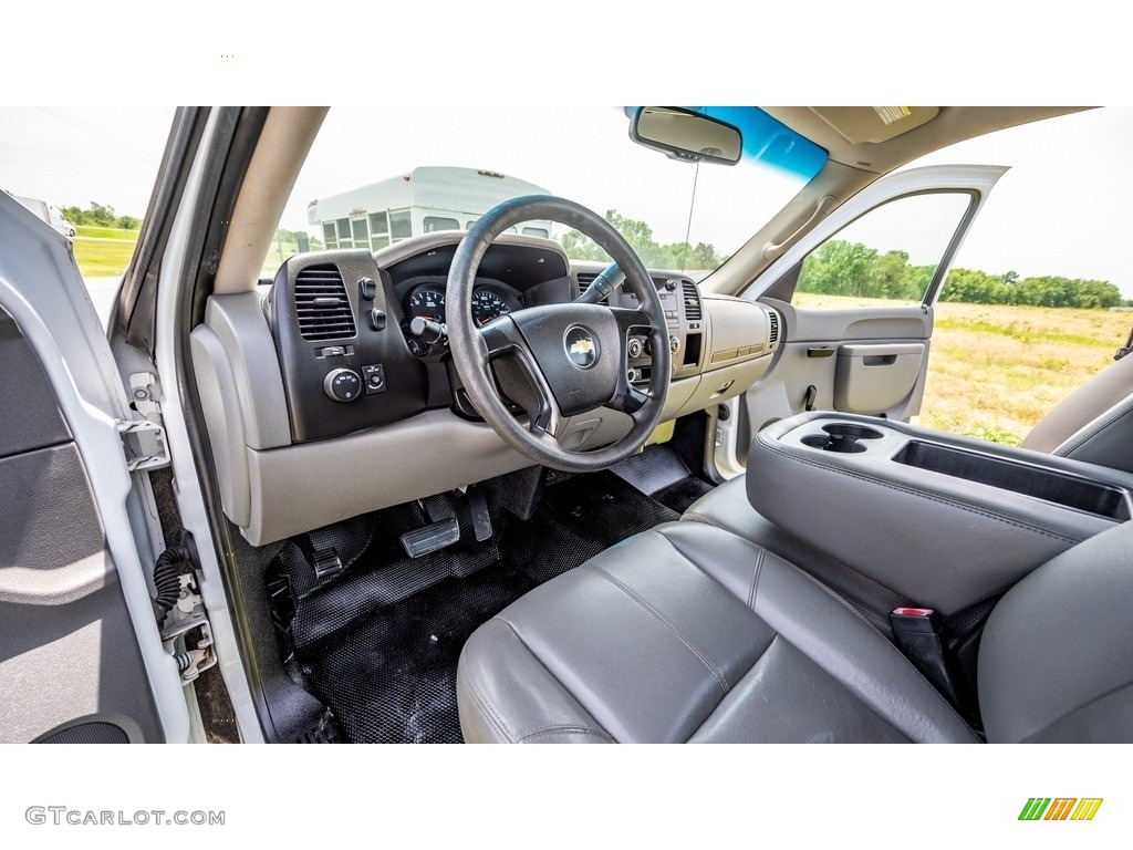 Dark Titanium Interior 2010 Chevrolet Silverado 1500 Regular Cab Photo #144223827