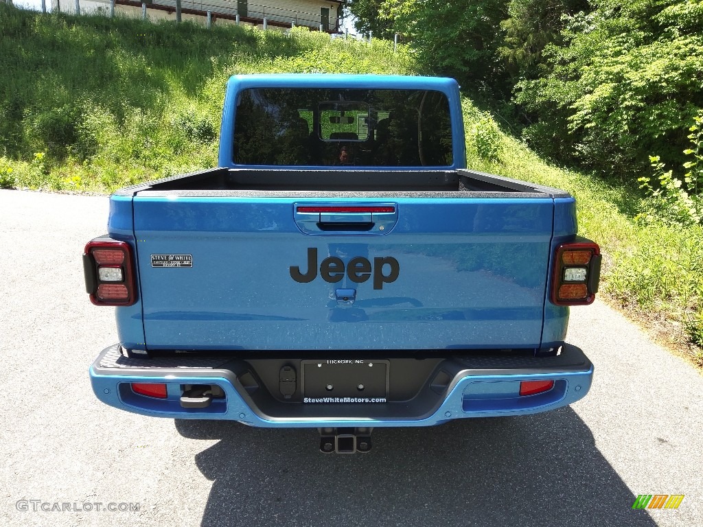 2022 Gladiator High Altitude 4x4 - Hydro Blue Pearl / Black photo #7