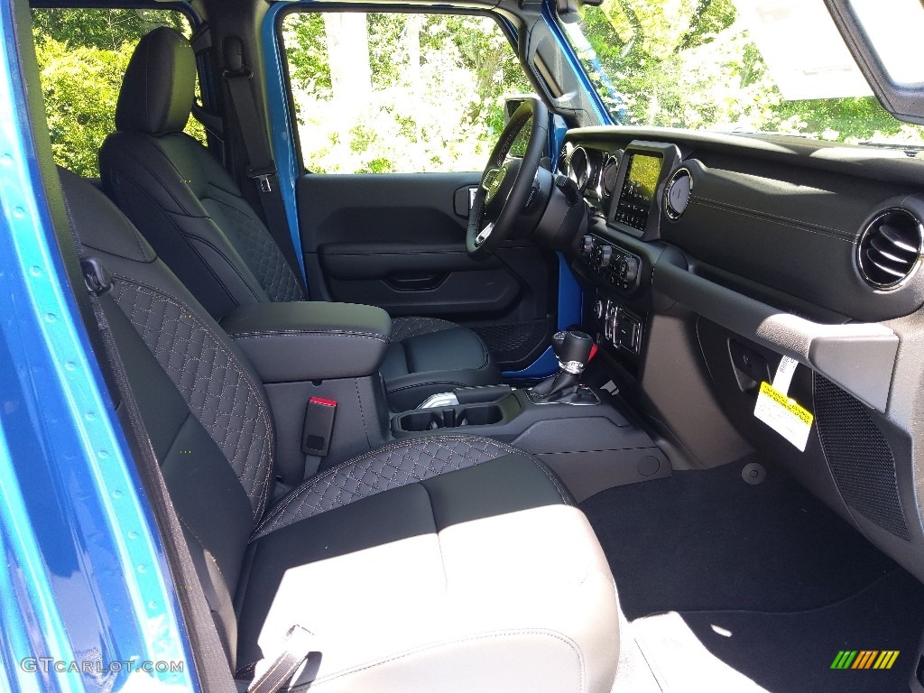 2022 Gladiator High Altitude 4x4 - Hydro Blue Pearl / Black photo #18
