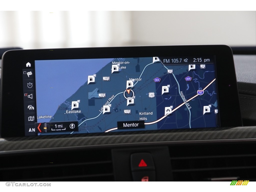 2018 BMW M3 Sedan Navigation Photo #144224775