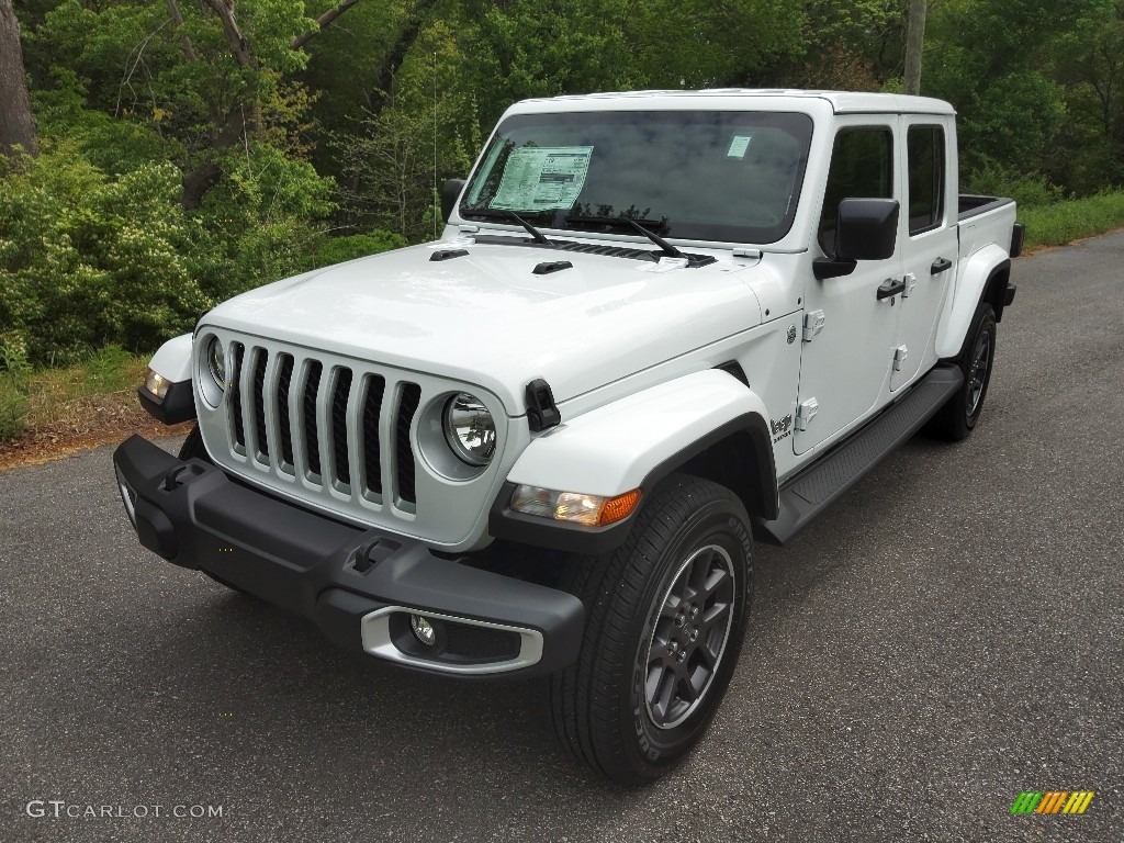 2022 Gladiator Overland 4x4 - Bright White / Black/Dark Saddle photo #2
