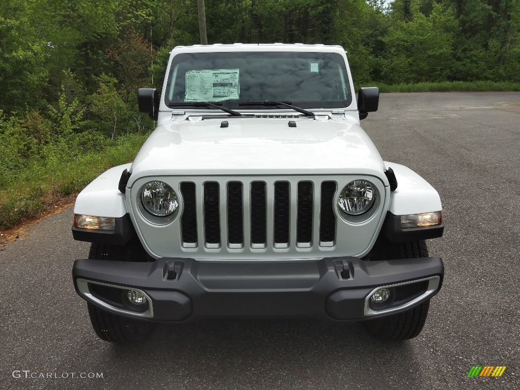 2022 Gladiator Overland 4x4 - Bright White / Black/Dark Saddle photo #3