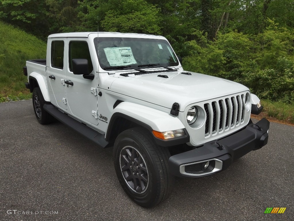 2022 Gladiator Overland 4x4 - Bright White / Black/Dark Saddle photo #4