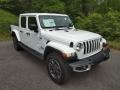 2022 Bright White Jeep Gladiator Overland 4x4  photo #4